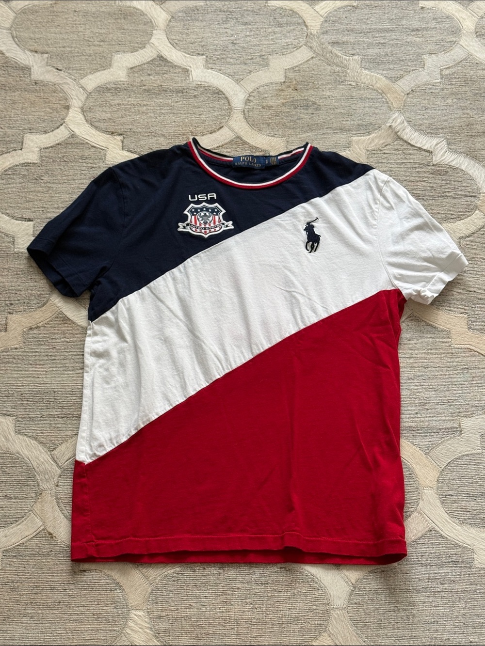 Polo Ralph Lauren Men’s S USA Soccer Jersey tee